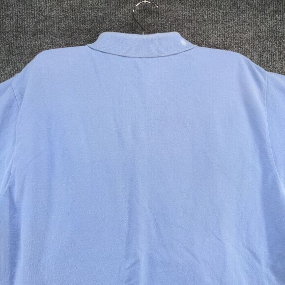 Polo by Ralph Lauren Men's Polo Shirt Blue XL Short Sleeve High Low Hem - Picture 7 of 14